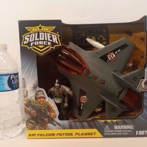 1214M Force Air Falcon Patrol Playset w/Lights and Sounds